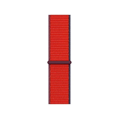 Apple 42mm/44mm/45mm/46mm/49mm (PRODUCT)RED Sport Loop - Regular (Demo)