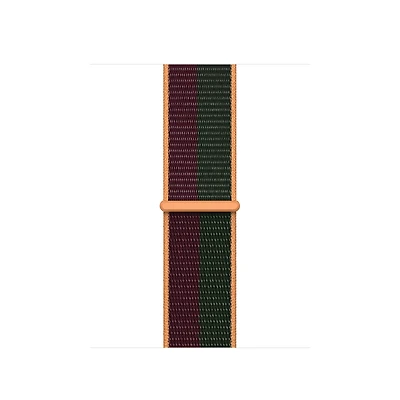 Apple 41mm Dark Cherry/Forest Green Sport Loop - Regular