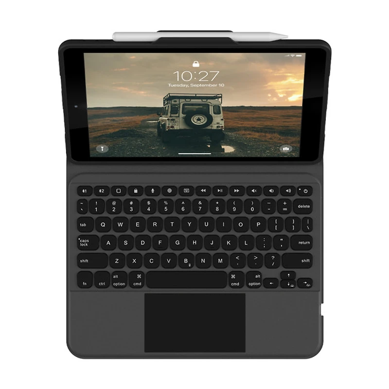 UAG Bluetooth Keyboard with Trackpad for iPad 10.2-inch (7th/8th/9th Gen) - Black