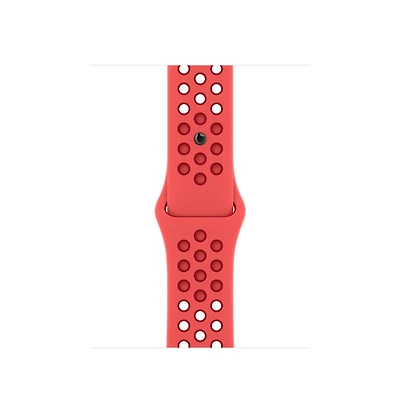 Apple 38/40/41mm Bright Crimson/Gym Red Nike Sport Band