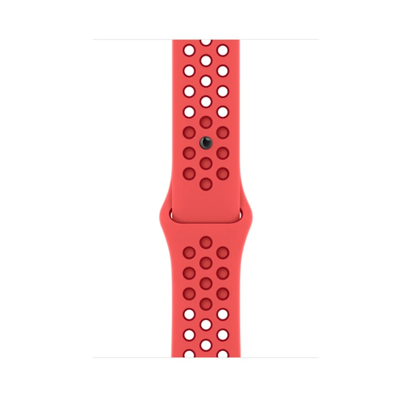 Apple 42/44/45mm Bright Crimson/Gym Red Nike Sport Band