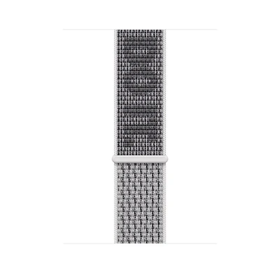 Apple 42/44/45mm Summit White/Black Nike Sport Loop