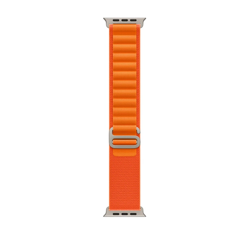 Apple 49mm Orange Alpine Loop - Medium