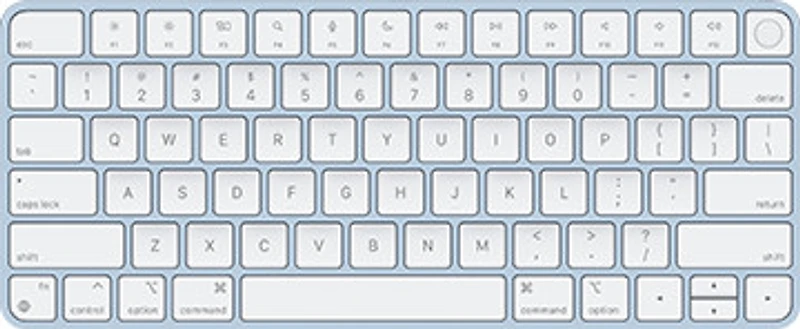 Apple Magic Keyboard with Touch ID for Mac computers with Apple silicon - Blue