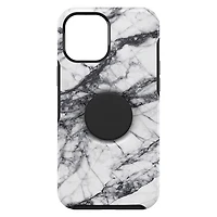Otterbox Otter + Pop Symmetry Case with PopTop for iPhone 12 Pro Max - White Marble
