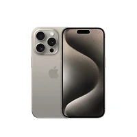 Apple iPhone 15 Pro (1TB, Natural Titanium) - Open Box