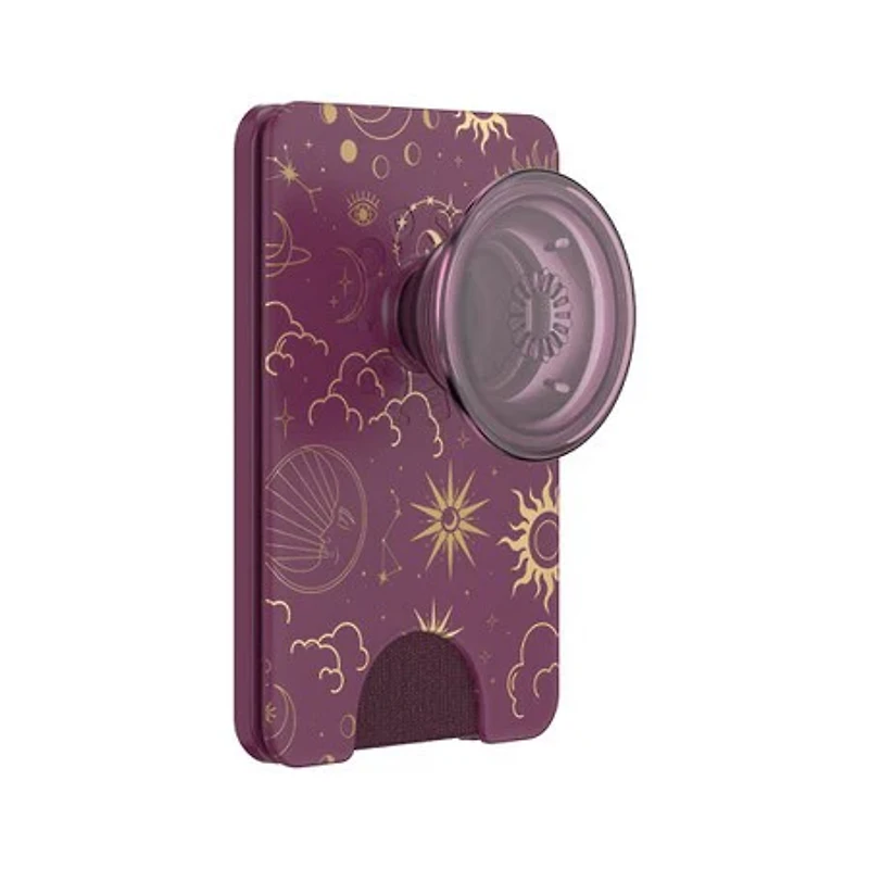PopSockets PopWallet+ with MagSafe - Celestial Mauve