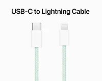 Apple Lightning to USB-C - Green