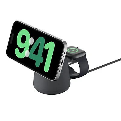 Belkin 2-in-1 Wireless Charging Dock with MagSafe 15W (watch / phone)