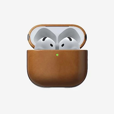 Nomad Leather Case for AirPod 4 - Brown