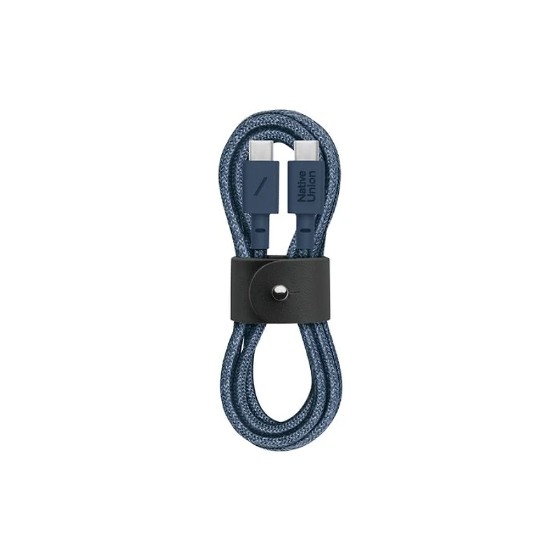 Native Union Belt USB-C to USB-C Cable - Navy 1.2M