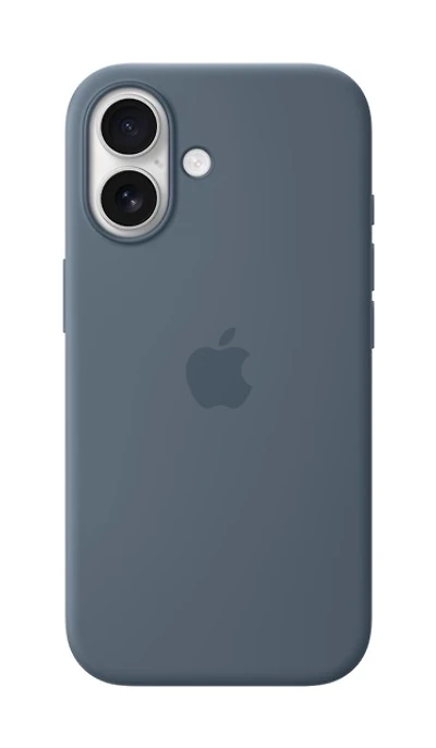 iPhone 17 Silicone Case with MagSafe - Anchor Blue