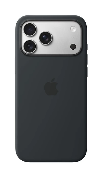 iPhone 17 Pro Max Silicone Case with MagSafe – Black