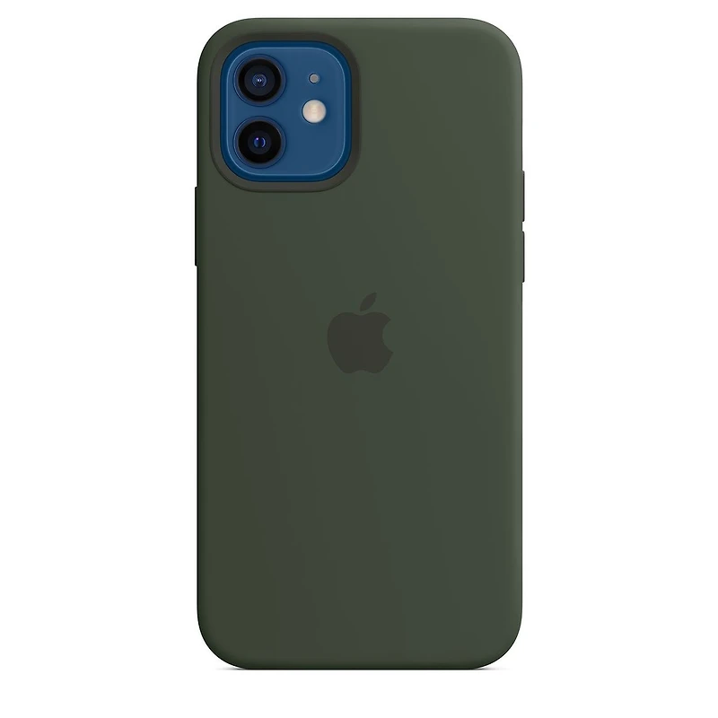 Apple iPhone 12 | 12 Pro Silicone Case with MagSafe - Cypress Green