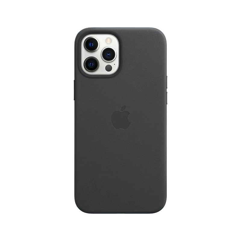 Apple iPhone 12 | 12 Pro Leather Case with MagSafe - Black