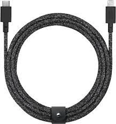 Native Union 3M Belt USB-C to Lightning Cable - Cosmos Black
