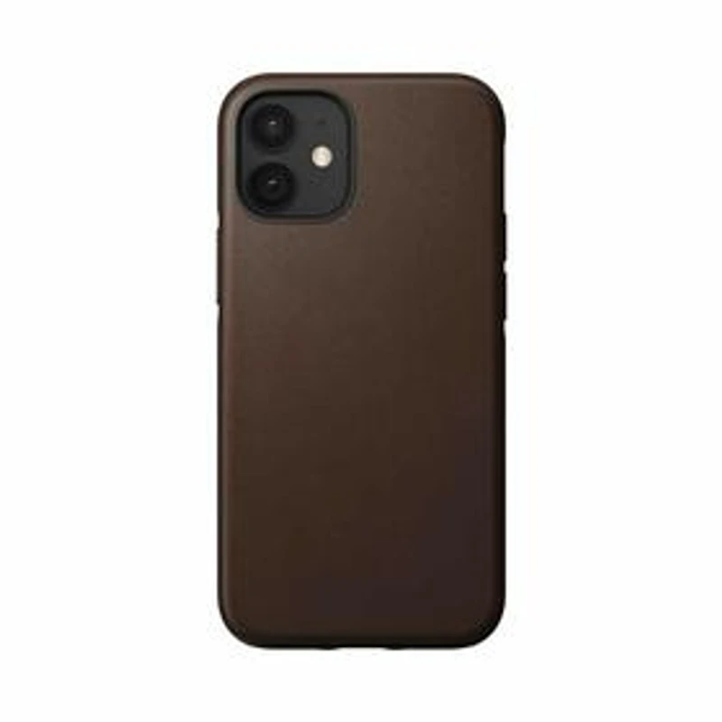 Nomad Rugged Leather Case for iPhone 12 mini - Rustic Brown