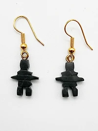 Inukshuk Earrings - Gilbert Inukpuk
