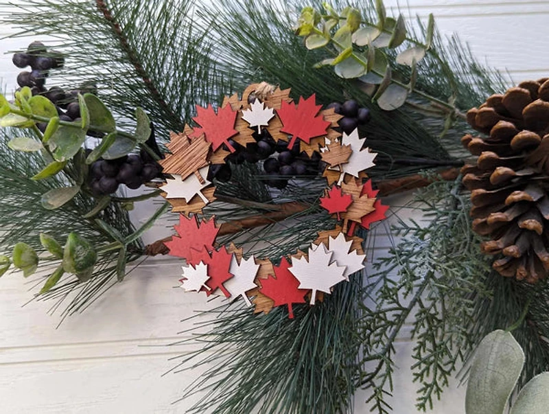 Canada Wreath Ornament