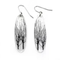 Oval Trees Earrings