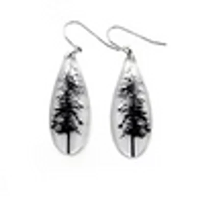Teardrop Tree Earrings