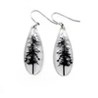 Teardrop Tree Earrings