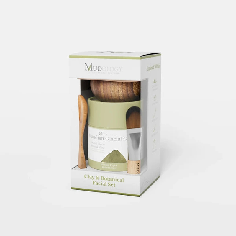 Canadian Glacial Clay & Botanical Facial Set