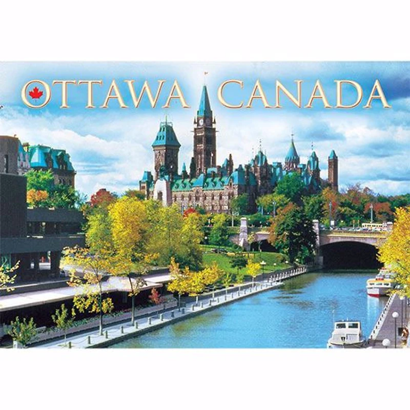 Rideau Canal Ottawa Summer- Postcard