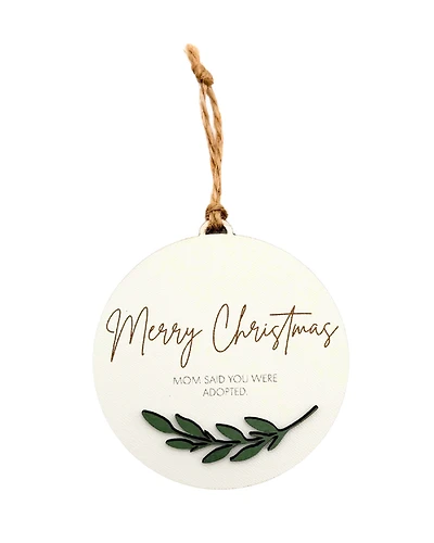 Adopted Round Ornament