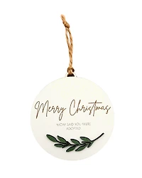 Adopted Round Ornament