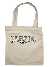 Canada Canvas Tote Bag - Canada Moose