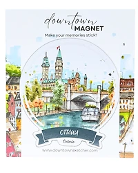 Rideau Canal and Parliament Magnet