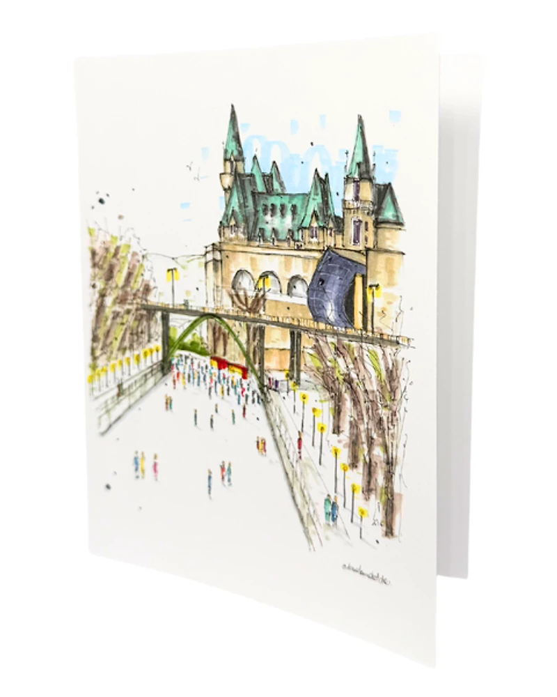 Skateway Greeting Card