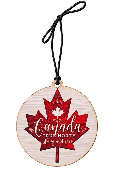 True North Strong & Free Ornament