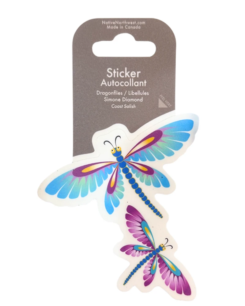 Dragonflies Sticker