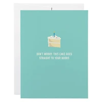 Cake Boobs Card