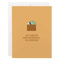 Supportive Dad Card