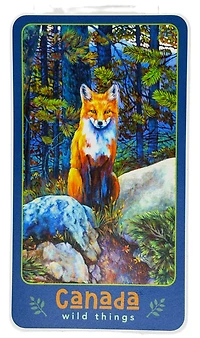 "Wild Encounter" Fox Sticker