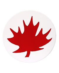 Maple Leaf Logo Coaster