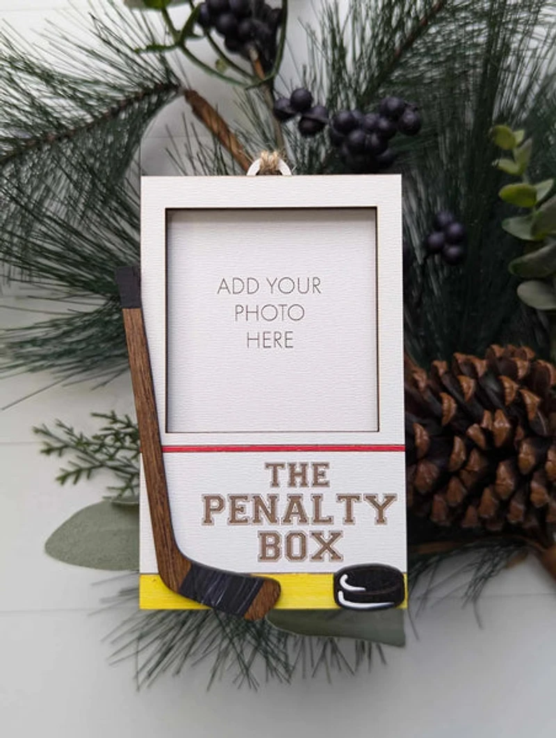 Penalty Box Photo Ornament