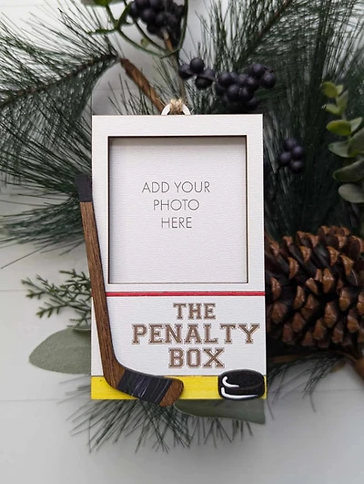 Penalty Box Photo Ornament