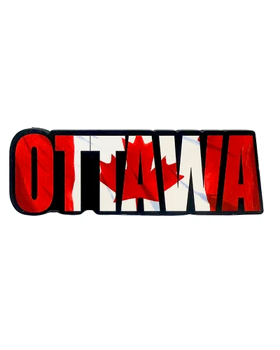 Ottawa Wood Magnet