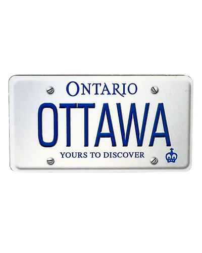 Ottawa Licence Plate Magnet