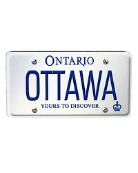 Ottawa Licence Plate Magnet
