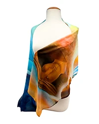 "River Keeper" Chiffon Scarf