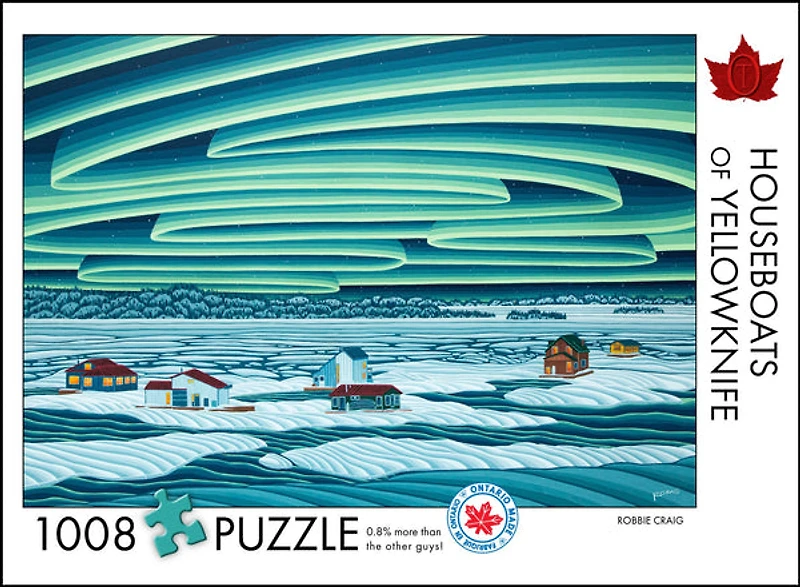 Houseboats of Yellowknife Puzzle - 1008 Pieces