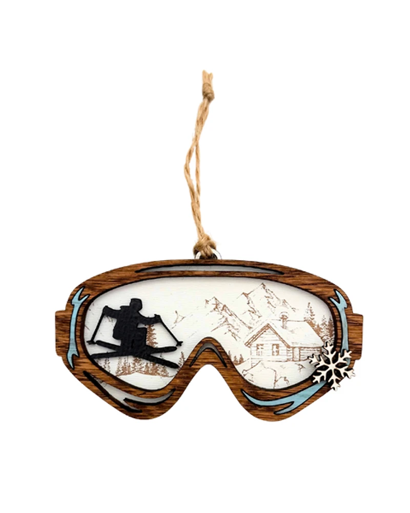 Ski Goggles Ornament
