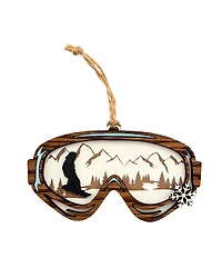 Snowboard Goggles Ornament