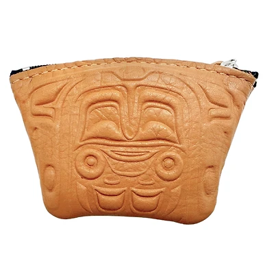 Bear Box Leather Coin Purse
