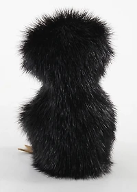 Black Sealskin Ookpik (Owl